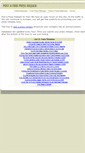 Mobile Screenshot of postafreepressrelease.com